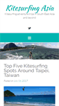 Mobile Screenshot of kitesurfing-asia.com